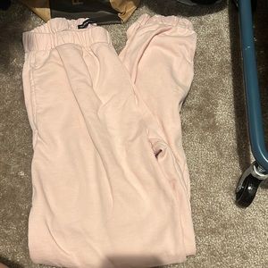 pink sweatpants